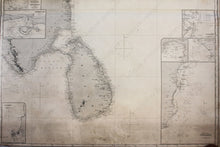 Load image into Gallery viewer, 1870 - Bay Of Bengal Antique Chart Genuine Nautical