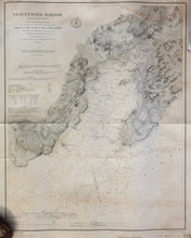 Load image into Gallery viewer, Genuine-Antique-Nautical-Chart-Gloucester-Harbor-1889-U-S-Coast-Survey--Maps-Of-Antiquity