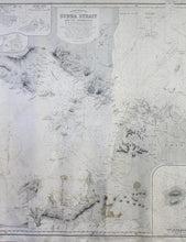 Load image into Gallery viewer, 1886 - Java And Sumatra Sunda Straight Its Approaches Antique Chart Genuine Nautical