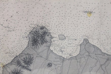 Load image into Gallery viewer, 1887 - Java Noordkust Vierde Punt Tot Hoek Kerawang Antique Chart Genuine Nautical