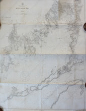 Load image into Gallery viewer, Genuine-Antique-Nautical-Chart-Buzzards-Bay--1912-U-S-Coast-and-Geodetic-Survey--Maps-Of-Antiquity