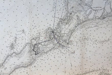 Load image into Gallery viewer, 1912 - Massachusetts Buzzards Bay Antique Chart Genuine Nautical