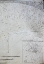 Load image into Gallery viewer, 1869 - South Africa Algoa Bay Antique Chart Genuine Nautical