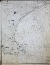 Load image into Gallery viewer, 1869 - South Africa Algoa Bay Antique Chart Genuine Nautical