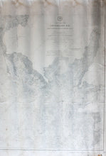 Load image into Gallery viewer, 1877 - Chesapeake Bay Antique Chart Genuine Nautical