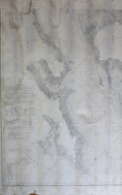 Load image into Gallery viewer, 1877 - Chesapeake Bay Antique Chart Genuine Nautical