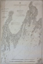 Load image into Gallery viewer, Genuine-Antique-Nautical-Chart-Damariscotta-and-Medomak-Rivers-1878-U-S-Coast-Survey--Maps-Of-Antiquity