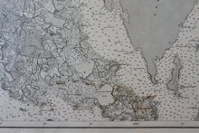Load image into Gallery viewer, 1895 - Maine Passamaquoddy Bay And St. Croix River Antique Chart Genuine Nautical
