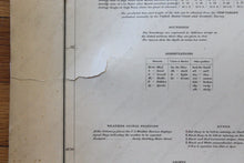 Load image into Gallery viewer, 1895 - Maine Passamaquoddy Bay And St. Croix River Antique Chart Genuine Nautical