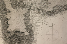 Load image into Gallery viewer, 1876 - Guadeloupe Antique Chart Genuine Nautical