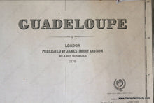 Load image into Gallery viewer, Genuine-Antique-Nautical-Chart-Guadeloupe--1876-James-Imray-&-Son--Maps-Of-Antiquity