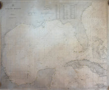 Load image into Gallery viewer, Genuine-Antique-Nautical-Chart-Gulf-of-Mexico--1905-U-S-Coast-and-Geodetic-Survey--Maps-Of-Antiquity