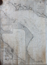 Load image into Gallery viewer, 1888 - Rio De La Plata Antique Chart Genuine Nautical
