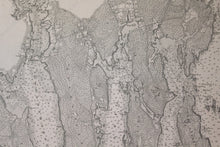 Load image into Gallery viewer, 1888 - Maine Nash Island To Schoodic Antique Chart Genuine Nautical