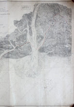 Load image into Gallery viewer, 1916 - South Carolina And Georgia Port Royal Sound Savannah River Antique Chart Genuine Nautical