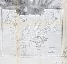 Load image into Gallery viewer, 1866 - Strait of Juan de Fuca (Near Vancouver Island, Puget Sound, and Seattle, WA) - Antique Chart