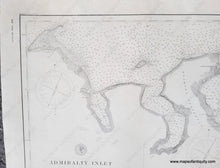 Load image into Gallery viewer, 1891 - Admiralty Inlet And Puget Sound To Seattle Washington Antique Chart Genuine Survey