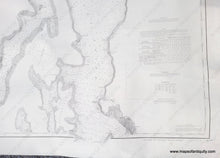 Load image into Gallery viewer, 1891 - Admiralty Inlet And Puget Sound To Seattle Washington Antique Chart Genuine Survey
