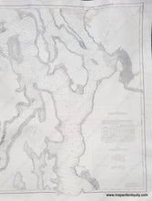 Load image into Gallery viewer, 1891 - Admiralty Inlet And Puget Sound To Seattle Washington Antique Chart Genuine Survey