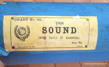 Load image into Gallery viewer, 1876 - The Sound (Copenhagen and Vicinity) - Genuine Antique Chart
