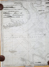 Load image into Gallery viewer, 1807 - A New an Improved Chart of the North Sea or the German Ocean Constructed on Mercator's Projection - Genuine Antique Chart