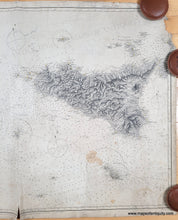 Load image into Gallery viewer, 1886 - Sardinia to Malta including Sicily - Genuine Antique Chart