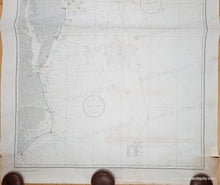 Load image into Gallery viewer, 1890 - Atlantic Coast of the United States, Buzzards Bay to Cape Lookout - Genuine Antique Chart