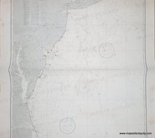 Load image into Gallery viewer, 1890 - Atlantic Coast of the United States, Buzzards Bay to Cape Lookout - Genuine Antique Chart