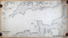 Load image into Gallery viewer, Genuine-Antique-Chart-English-Channel-1876-Imray-Maps-Of-Antiquity