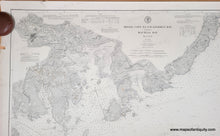 Load image into Gallery viewer, 1893 - Moose Cove to Englishman Bay, including Machias Bay, Maine - Genuine Antique Chart