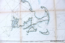 Load image into Gallery viewer, 1865 - Northeast Coast United States Survey Sketch A Shewing The Progress Of In Section No. 1 From