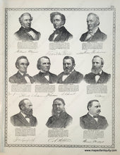 Load image into Gallery viewer, 1883 - Tunison’s Massachusetts Connecticut And Rhode Island Verso: Us Government Buildings In