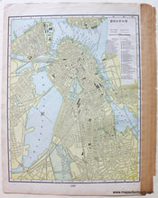 Load image into Gallery viewer, Antique-Map-New-England-Massachusetts-Connecticut-Rhode-Island-Cram-1894