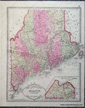Load image into Gallery viewer, 1888 - Double-Sided Sheet With Multiple Maps: Centerfold Tunison’s Vermont And New Hampshire;