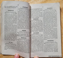 Load image into Gallery viewer, Genuine-Antique-Railroad-Booklet-and-Map-Map-showing-the-Springfield-Route-between-New-York-and-Boston-via-New-Haven-Hartford-Springfield-and-Worcester.-1867-Walling-/-Taintor-Brothers-Maps-Of-Antiquity
