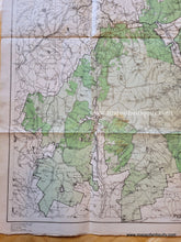 Load image into Gallery viewer, Genuine-Antique-Printed-Color-Folding-Map-White-Mountain-National-Forest-1920-US-Geological-Survey-Maps-Of-Antiquity