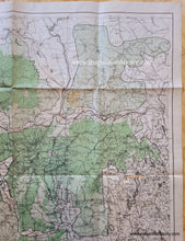Load image into Gallery viewer, Genuine-Antique-Printed-Color-Folding-Map-White-Mountain-National-Forest-1920-US-Geological-Survey-Maps-Of-Antiquity