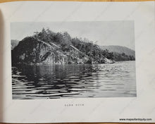 Load image into Gallery viewer, Genuine-Antique-Photogravure-Book-Historic-Lake-Champlain-1898-Stoddard-Maps-Of-Antiquity