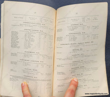 Load image into Gallery viewer, Genuine-Antique-Book-with-Map-Tourist-Map-of-the-Boston-and-Maine-Railroad-1890-Boston-&-Maine-Railroad-Maps-Of-Antiquity