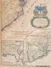 Load image into Gallery viewer, Genuine-Antique-Map-Moll-Beaver-Map-A-New-and-Exact-Map-of-the-Dominions-of-the-King-of-Great-Britain-on-ye-Continent-of-North-America-1733-Moll-Maps-Of-Antiquity