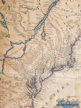 Load image into Gallery viewer, Genuine-Antique-Map-Moll-Beaver-Map-A-New-and-Exact-Map-of-the-Dominions-of-the-King-of-Great-Britain-on-ye-Continent-of-North-America-1733-Moll-Maps-Of-Antiquity