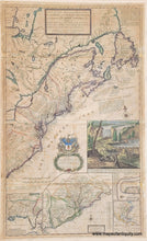 Load image into Gallery viewer, Genuine-Antique-Map-Moll-Beaver-Map-A-New-and-Exact-Map-of-the-Dominions-of-the-King-of-Great-Britain-on-ye-Continent-of-North-America-1733-Moll-Maps-Of-Antiquity