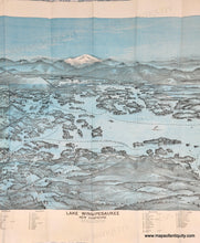 Load image into Gallery viewer, 1915 circa - Lake Winnipesaukee, New Hampshire - Antique Map