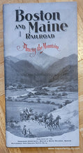Load image into Gallery viewer, Antique-Map-Bird's-Eye-Map-of-the-White-Mountains-reached-by-Boston-and-Maine-**********-United-States-Northeast-1903-Rand-Avery-Supply-Maps-Of-Antiquity