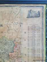Load image into Gallery viewer, Antique-Wall-Map-Township-and-Railroad-Map-of-New-Hampshire-New-Hampshire--1854-Dodge-Maps-Of-Antiquity