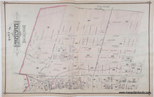 Load image into Gallery viewer, Antique map with original pink coloring