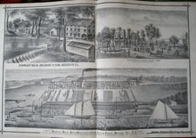 Load image into Gallery viewer, Antique-Hand-Colored-Maps-and-engravings-Lodi-Woodridge-and-Lodi-Township-(NJ)-New-Jersey--1876-Walker-and-Pease-Maps-Of-Antiquity