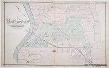 Load image into Gallery viewer, 1876 - Rutherford (detailed section) Union Township (now Lyndhurst) and Carlstadt (NJ) - Antique Map