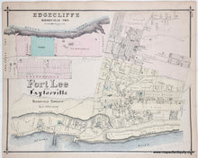 Load image into Gallery viewer, 1876 - Ridgefield Township, Ridgefield Park (NJ) - Antique Map