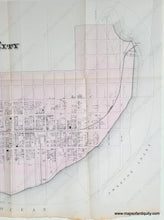 Load image into Gallery viewer, Antique-Hand-Colored-Map-Atlantic-City-N.J.-United-States-New-Jersey-1878-Woolman-&-Rose-Maps-Of-Antiquity